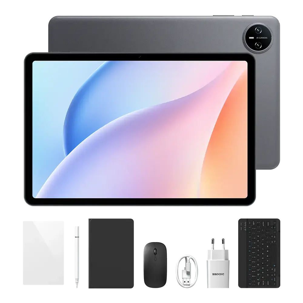DOOGEE Tab A9 Pro Unisoc T310 20GB+128GB 10.1 Zoll 6580mAh Android 15 Tablet DOOGEE
